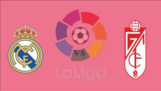 Trực tiếp bóng đá Real Madrid vs Granada link xem La Liga ở kênh sóng nào ?