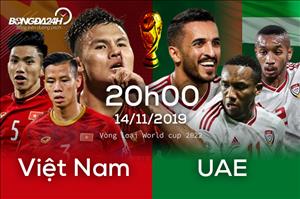 Nhận định Việt Nam vs UAE (20h00 ngày 14/11): 3 điểm là mục tiêu tối thượng