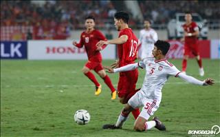 UAE quyết vượt mặt Việt Nam và Malaysia ở vòng loại World Cup 2022