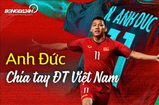 NÓNG: Tiền đạo Anh Đức quyết định giã từ ĐT Việt Nam
