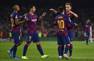 Kết quả Levante vs Barca trận đấu vòng 12 La Liga 2019/20