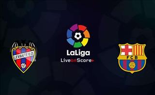 Levante 3-1 Barca (KT): Messi ghi bàn, Blaugrana vẫn thua sốc