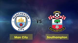 Man City 2-1 Southampton (KT): Man xanh thắng ngược nhọc nhằn