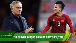 Tin chuyển nhượng hôm nay 20/11: Mourinho chính thức dẫn dắt Tottenham, Celta Vigo mượn Quang Hải?