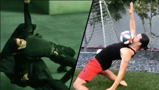 Ibrahimovic học sát thủ John Wick, né đạn kinh điển như phim “Ma trận”