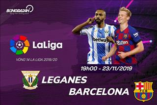 Leganes 1-2 Barca (KT): VAR giúp sức, nhà ĐKVĐ thắng nhọc đội cuối bảng