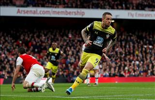Thống kê Arsenal 2-2 Southampton: The Saints chưa thể phá dớp