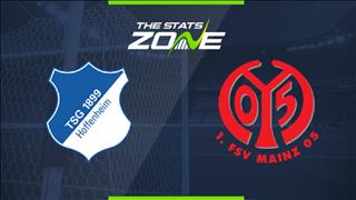 Nhận định Hoffenheim vs Mainz 0h00 ngày 25/11 (Bundesliga 2019/20)