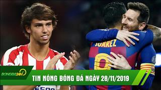 TIN NÓNG bóng đá Cúp C1 hôm nay 28/11: Messi đưa Barca vào vòng sau trong trận đấu thứ 700