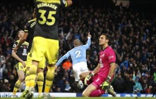 Thống kê Man City 2-1 Southampton: ‘Các vị thánh’ vẫn bất lực