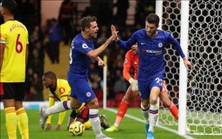 Thống kê Watford 1-2 Chelsea: The Blues lại thắng nơi đất khách
