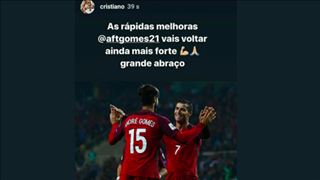 Ronaldo gửi lời nhắn xúc động cho đàn em đồng hương mới gặp đại họa