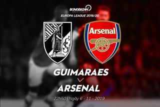 Guimaraes 1-1 Arsenal: Đánh rơi chiến thắng vào phút chót, Pháo thủ nối dài chuỗi ngày buồn
