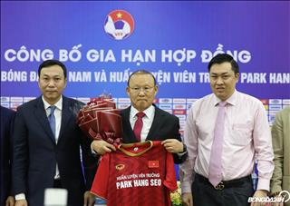 Họp báo công bố bản hợp đồng mới của HLV Park Hang Seo: Các bên đã nói những gì?