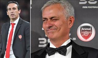 HLV Unai Emery lên tiếng thách thức Jose Mourinho