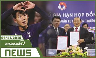 Tin nóng bóng đá tối nay 7/11: Thầy Park ký hợp đồng thêm 3 năm