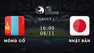 Kết quả U19 Nhật Bản 9-0 U19 Mông Cổ (KT)