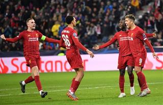 Những thống kê ấn tượng trận Salzburg 0-2 Liverpool