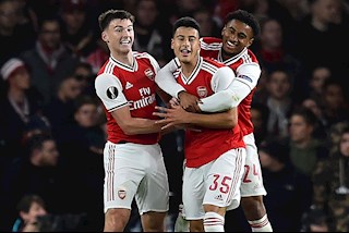 Lịch thi đấu của MU và Arsenal tại Cúp C2 2019/20 đêm nay 12/12