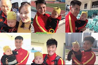 CĐV nhí khiến cả đội tuyển U23 Việt Nam thi nhau khoe ảnh chụp chung