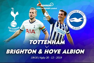 Tottenham 2-1 Brighton: Mourinho được học trò tặng quà thắng ngược