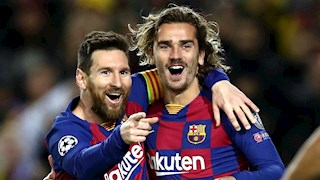 Griezmann tặng quà Messi bằng một tràng tâng bốc