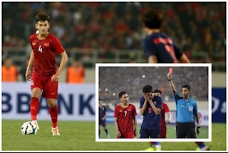 Vì sao cầu thủ U23 Thái Lan không bị treo giò dù nhận thẻ đỏ tại vòng loại?