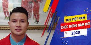 VIDEO: U23 Việt Nam chúc mừng năm mới 2020 tới NHM khắp cả nước