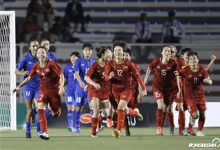 ĐT Nữ Việt Nam tiếp tục tăng hạng trên BXH FIFA Quý IV/2019
