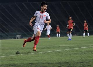 Video tổng hợp: U22 Việt Nam 4-0 U22 Đông Timor (U22 Đông Nam Á 2019)