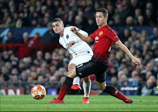 MU 0-2 PSG: Marco Verratti và một đẳng cấp hoàn toàn khác biệt