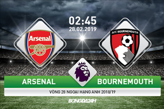 Nhận định Arsenal vs Bournemouth (2h45 ngày 28/2): Xây chắc top 4