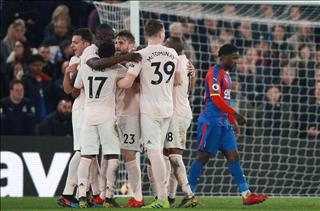 Những thống kê đáng nhớ sau trận đấu Crystal Palace 1-3 MU