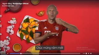 Arjen Robben chúc mừng năm mới bằng tiếng Việt Nam