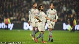 Video tổng hợp: West Ham 1-1 Liverpool (Vòng 25 Premier League 2018/19)