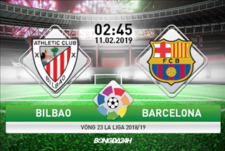 Nhận định Athletic Bilbao vs Barca (2h45 ngày 11/2): Đục nước béo cò