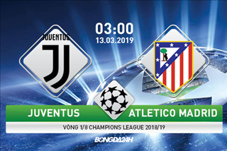 Nhận định Juventus vs Atletico Madrid (3h00 ngày 13/3): Lực bất tòng tâm