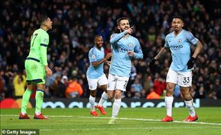 Thống kê ấn tượng sau trận Man City 7-0 Schalke