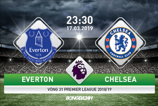 Nhận định Everton vs Chelsea (23h30 ngày 17/3): Đánh bại kẻ vô tâm