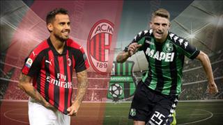 Nhận định AC Milan vs Sassuolo 0h00 ngày 3/3 (Serie A 2018/19)