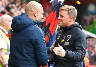 Thua trận, HLV Bournemouth chê Man City ‘ăn rùa’