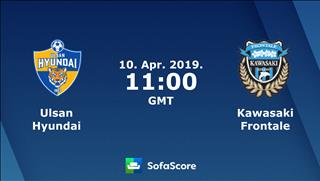 Nhận định Ulsan Hyundai vs Kawasaki Frontale 18h00 ngày 10/4 (AFC Champions League 2019)