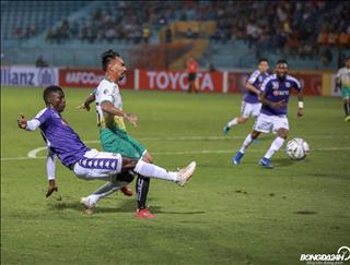 Hà Nội mất ngôi đầu sau trận thua sốc Yangon Utd