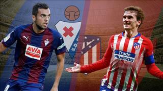 Nhận định Eibar vs Atletico Madrid 21h15 ngày 20/4 (La Liga 2018/19)