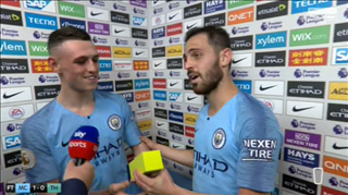 Xúc động với hành động của Bernardo Silva sau trận thắng Totenham