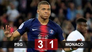 PSG 3-1 Monaco: Mbappe lập hattrick trong ngày PSG đăng quang
