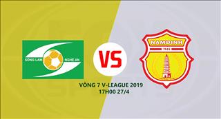 Xem trực tiếp bóng đá SLNA vs Nam Định chiều nay ở kênh nào ?