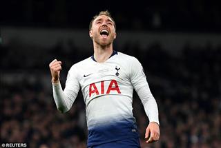 MU và Real Madrid sẽ khiến Eriksen bị dao động