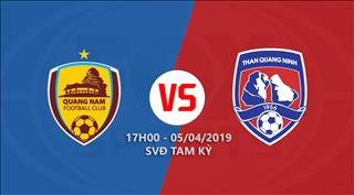 Xem trực tiếp Quảng Nam vs Quảng Ninh vòng 4 V-League 2019 ở đâu ?