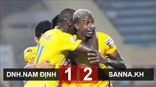 Video tổng hợp: Nam Định 1-2 Khánh Hòa (Vòng 4 V-League 2019)